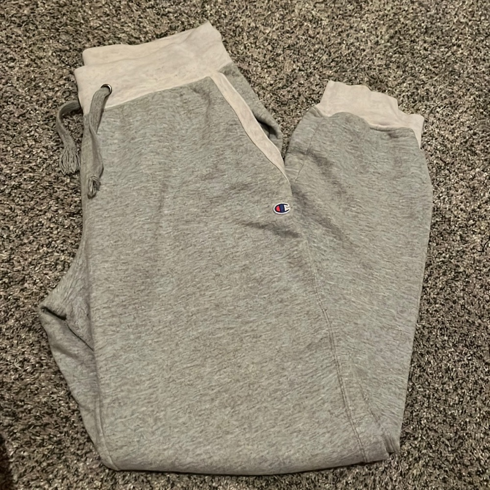 Grey champion sweatpants